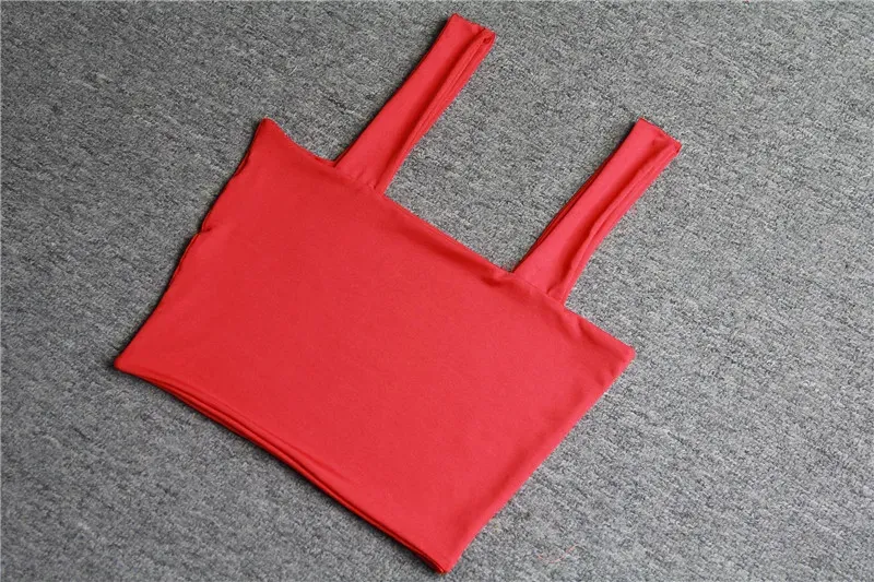 Women's Square Neck Sleeveless Crop Top - Sexy Backless Cami Tank Shirt for Summer Casual Wear showcase 16