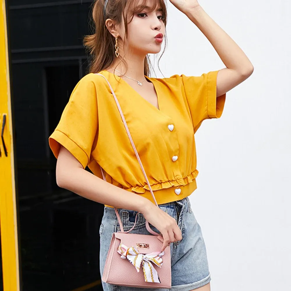Luxury PU Leather Flap Messenger Bag for Women | 2024 Fashion Casual Vintage Shoulder Handbag | Stylish Daypack for Parties & Everyday Use thumbnail 6
