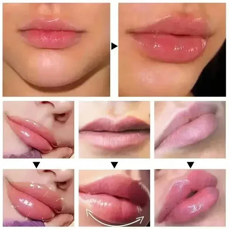 Instant Volumising Lip Plumper Oil Gloss Serum - Moisturizing Anti-Wrinkle & Dark Skin Remover for Fuller, Smoother Lips showcase 9