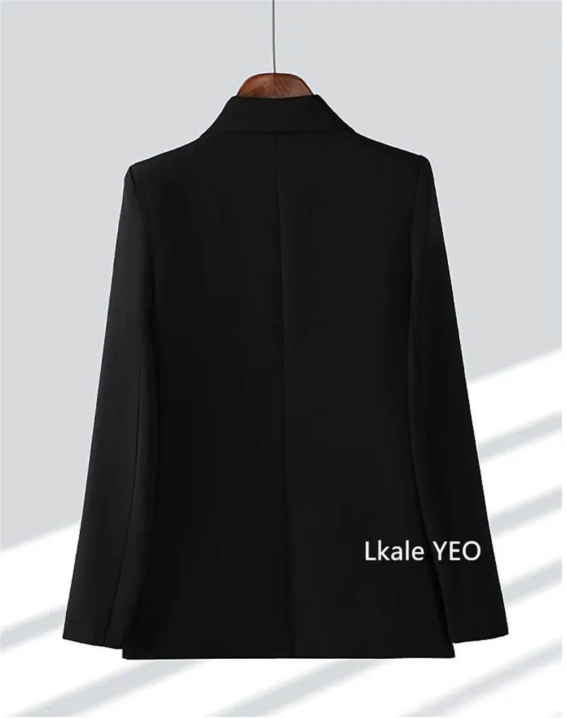 2025 Spring Autumn Women's Blazer Jacket - Temperament Joker Long-Sleeved Professional Lady Leisure Outerwear Coat for Versatile Style showcase 17