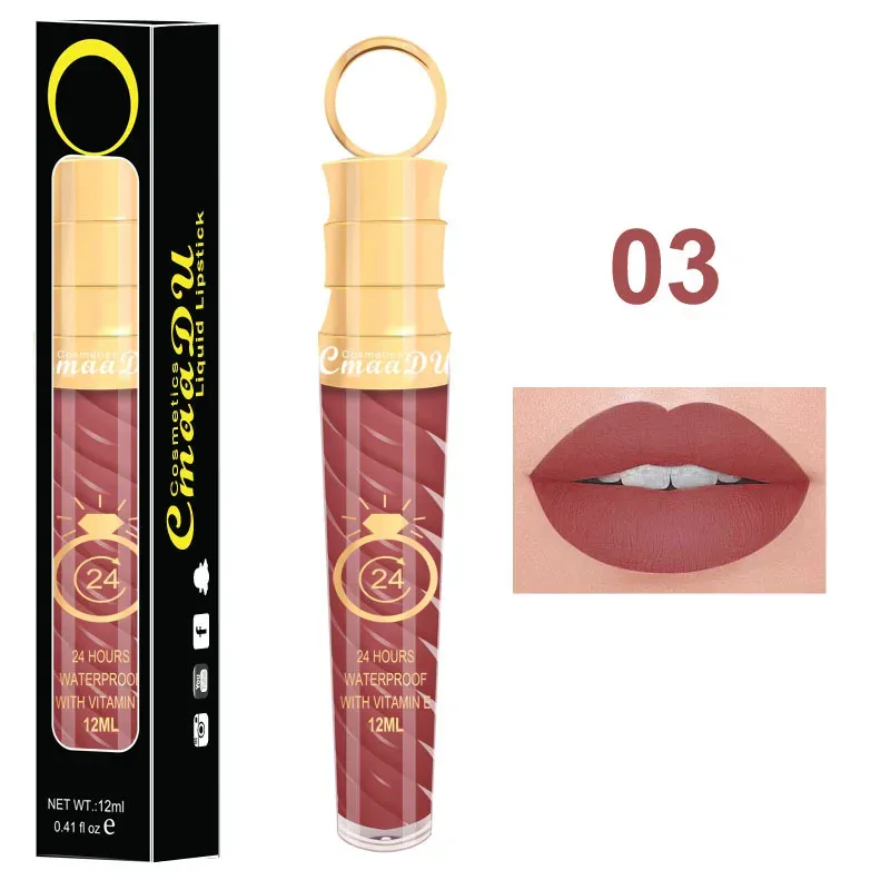 20 Colors Matte & Shimmer Lipstick Set - Long-Lasting Waterproof Lip Gloss for Women, Nude Glitter Red Lip Tint Beauty Makeup showcase 3