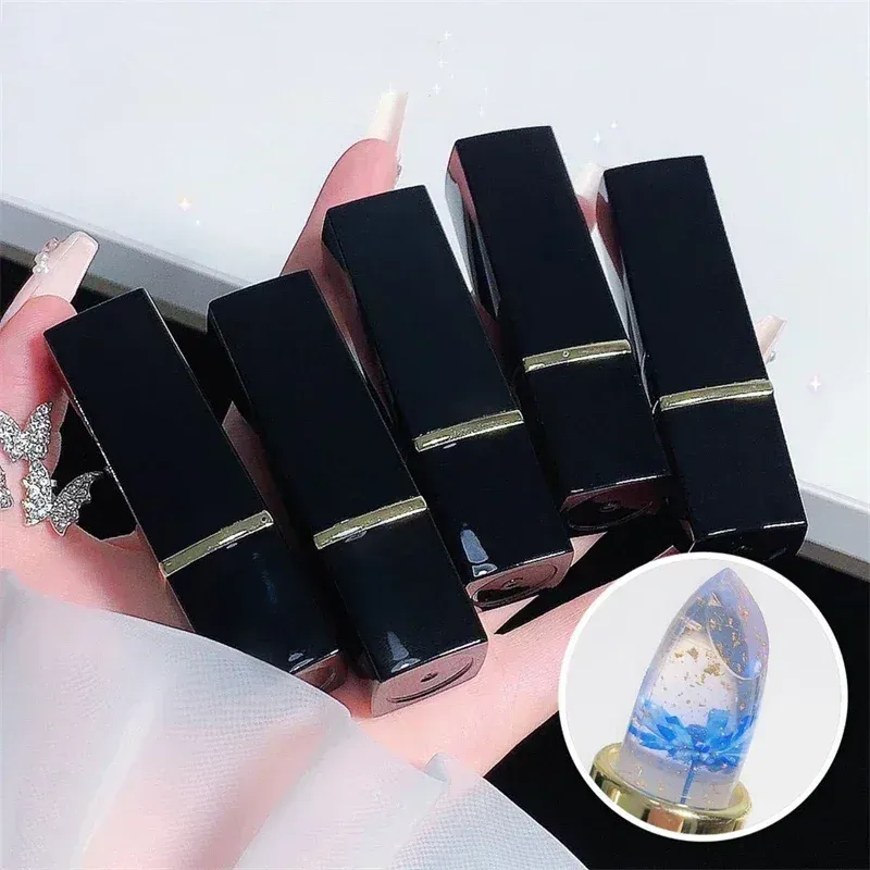 Flower Jelly Lip Gloss Lipstick Balm - Temperature Color Changing Moisturizing Long Lasting Lip Care Makeup for Women showcase 17