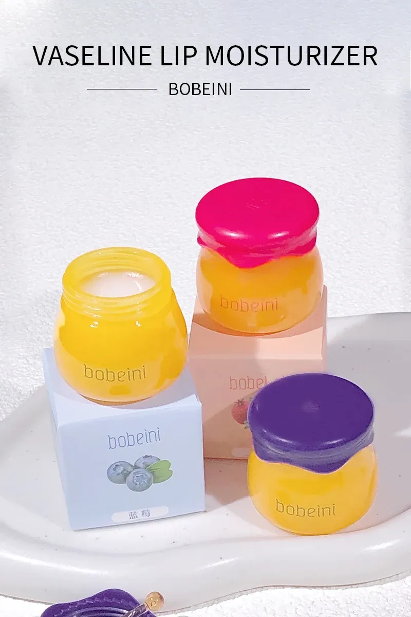 Bobeini Small Honeypot Lip Mask for Intense Hydration - Moisturizing Balm Prevents Dryness, Cracking, Peeling & Fading Lip Wrinkles showcase 1