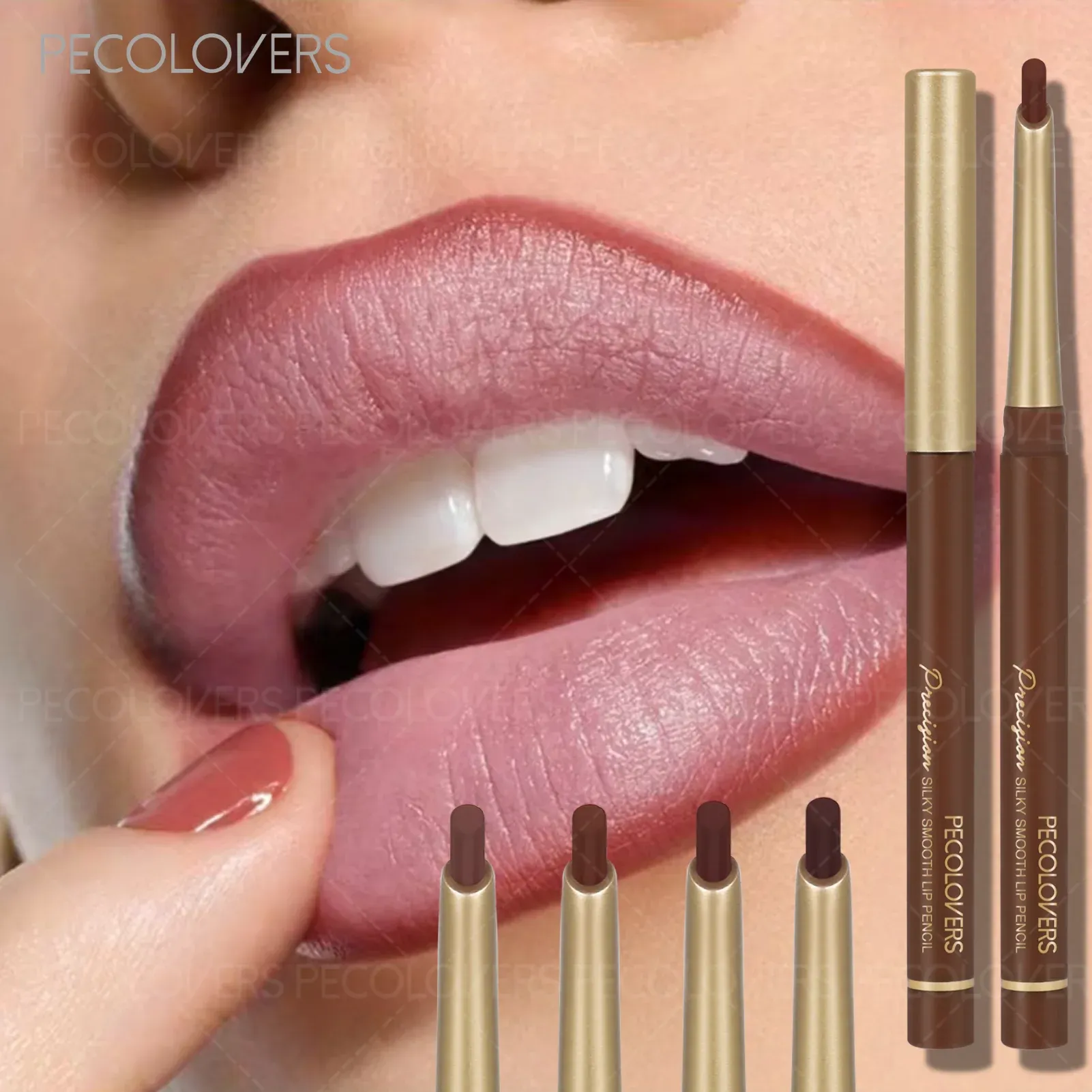 1pc Matte Nude Lip Liner Pencil - High Pigmentation, Long-Lasting Waterproof Formula for Natural Lip Definition & Smooth Glossy Application