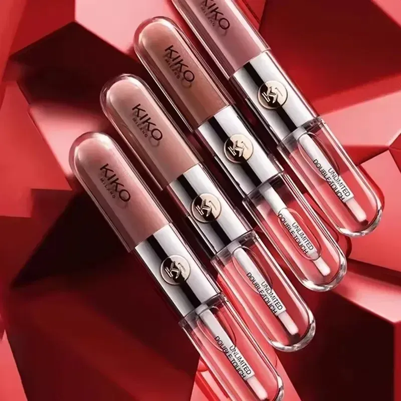 KIKO 3D Liquid Lip Glaze Transparent Mirror Lipstick - Nourishing Glossy Full Lips, Long-Lasting, Non-Fading Milk Tea & Bean Paste Shades for Makeup showcase 4