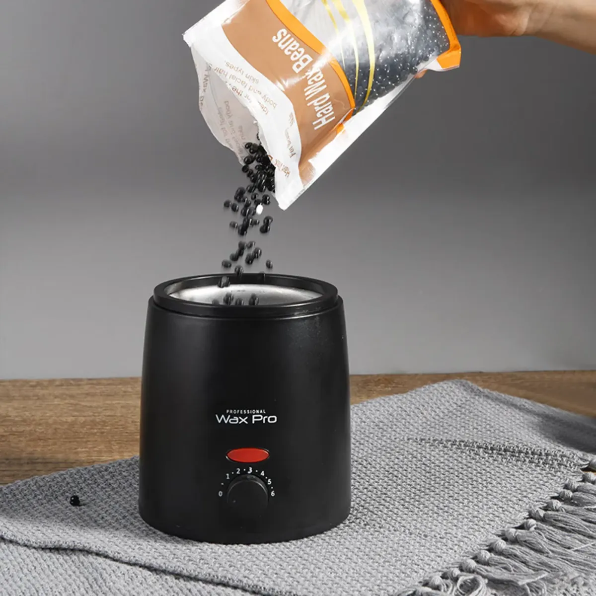 Professional Wax Heater Melter for Hair Removal & Crafts | Adjustable Temperature 0-125°C | Rapid Heating 35W | 200ml Capacity | EU/US Plug for Home Salon Use showcase 7