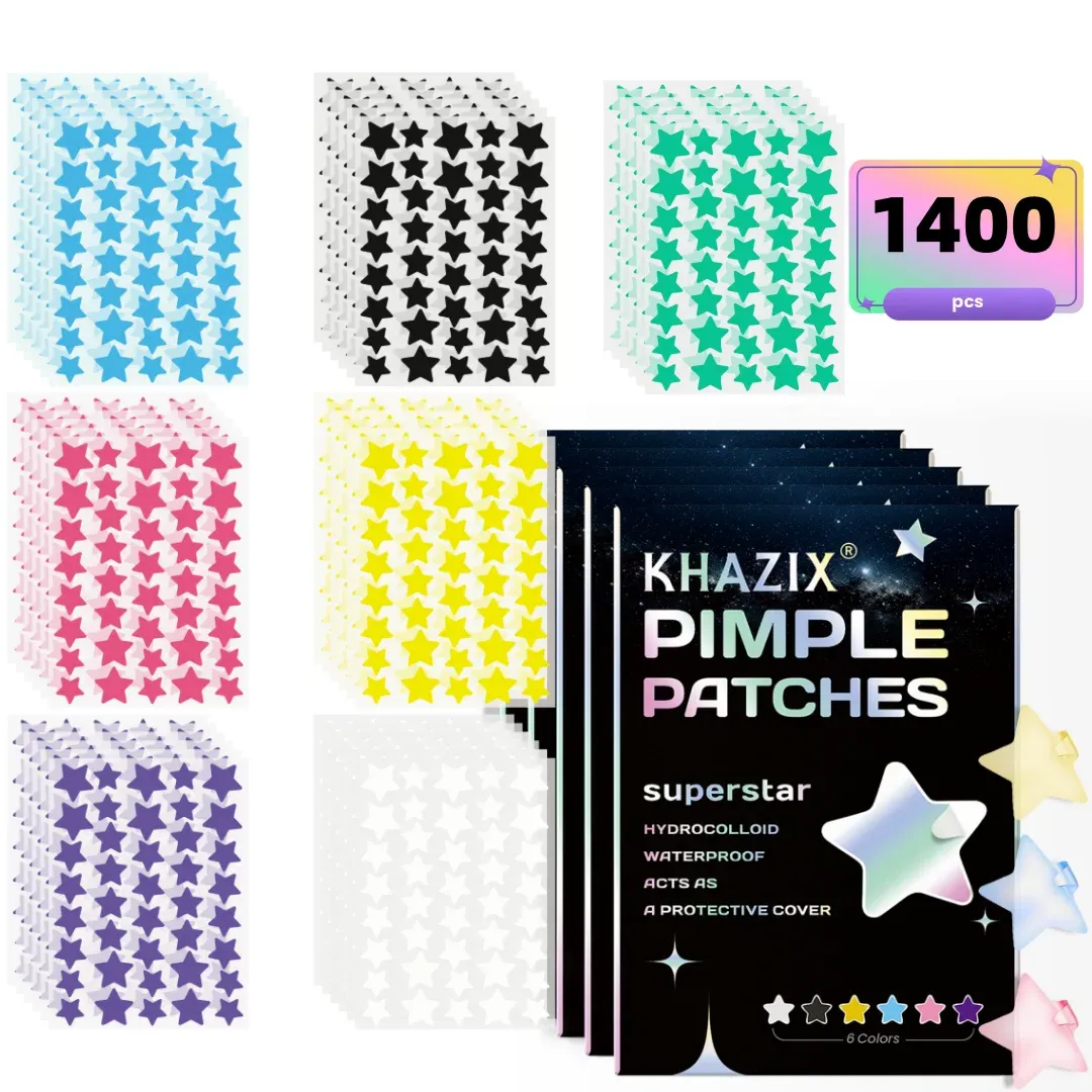 1400PCS Ultra-Thin Breathable Acne Patch for Face - Invisible Concealer Pimple Spot Treatment for All Skin Types
