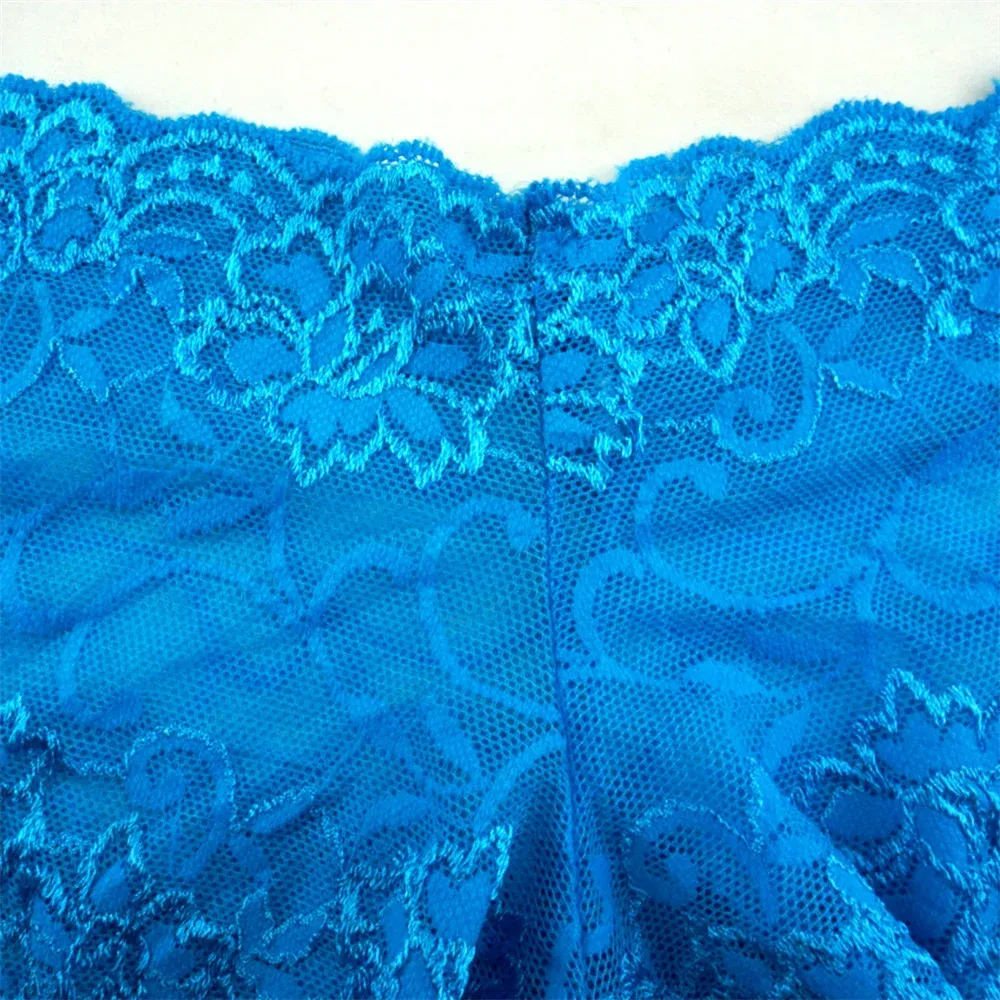 3pcs Women's Silk Boyshorts Transparent Panties Lingerie - Comfortable & Stylish Ladies Underwear Shorts (M-XXL) showcase 6