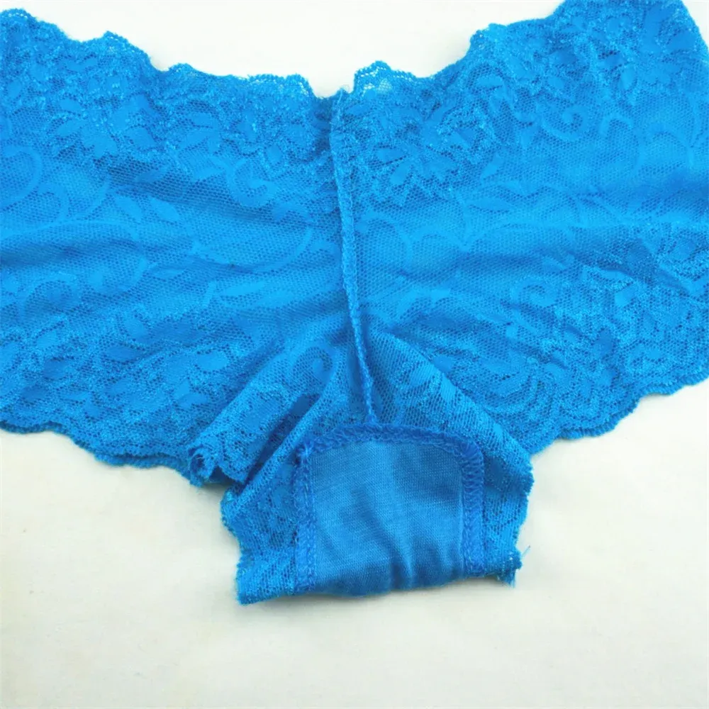 3pcs Women's Silk Boyshorts Transparent Panties Lingerie - Comfortable & Stylish Ladies Underwear Shorts (M-XXL) showcase 7