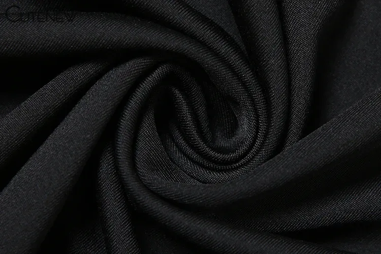 Nibber Elegant Women's Long Dress Solid Color Halter V-Neck Backless Shirring Side Split Vestidos Female High Street New Robe for Parties and Evening Events showcase 9