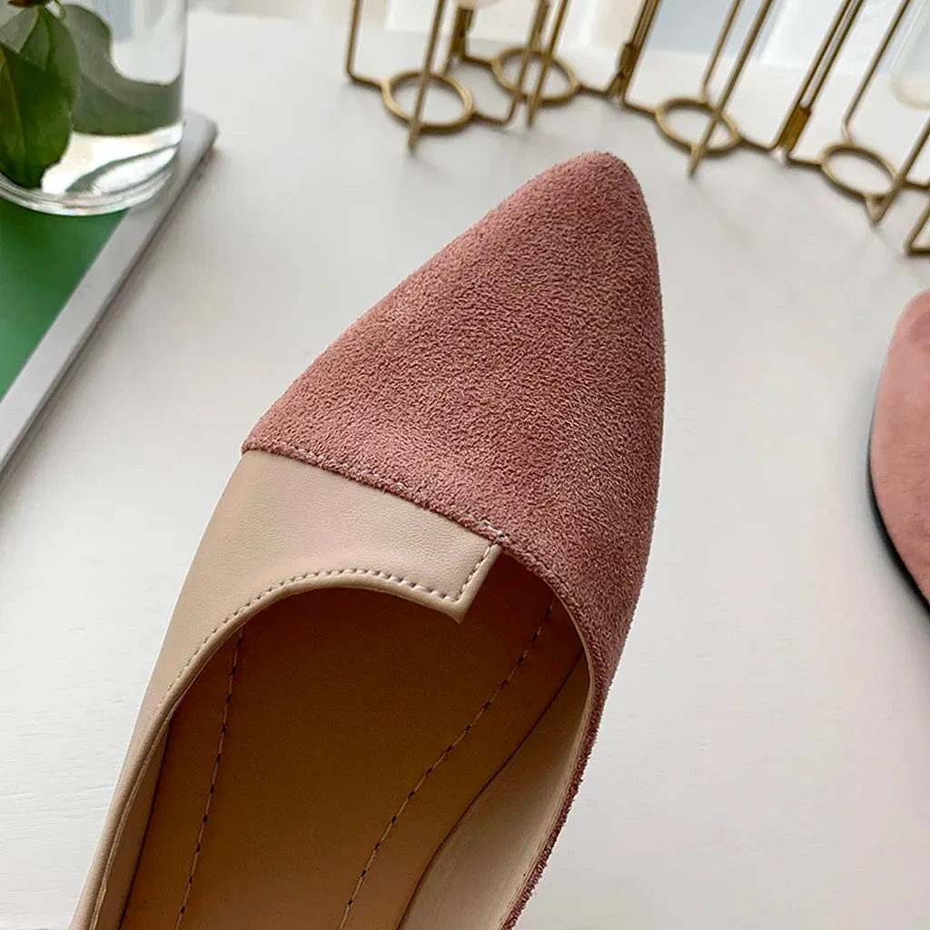 Women's Pointed Toe Ballet Flats - Comfortable Slip-On Loafers, Breathable Casual Shoes for Daily Wear, Work, and Leisure showcase 11