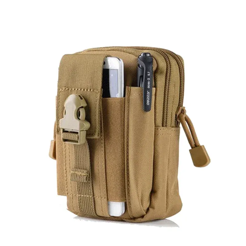 Men's Waterproof Outdoor Waist Pack Bum Bag - Durable Nylon Sport Hunting Belt Pouch for Travel, Mobile Phone, and Tools showcase 10