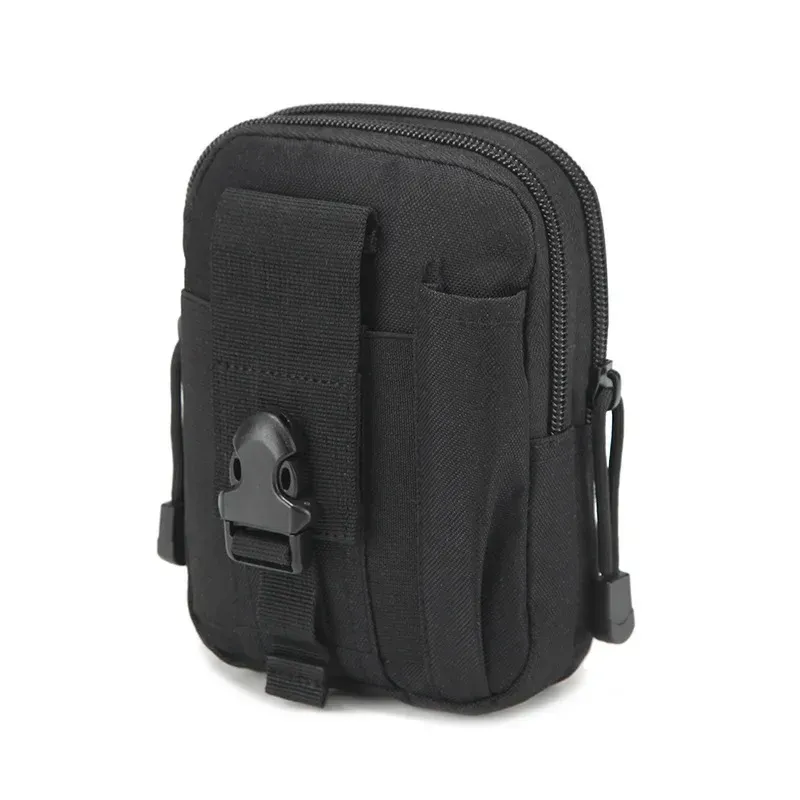 Men's Waterproof Outdoor Waist Pack Bum Bag - Durable Nylon Sport Hunting Belt Pouch for Travel, Mobile Phone, and Tools showcase 6