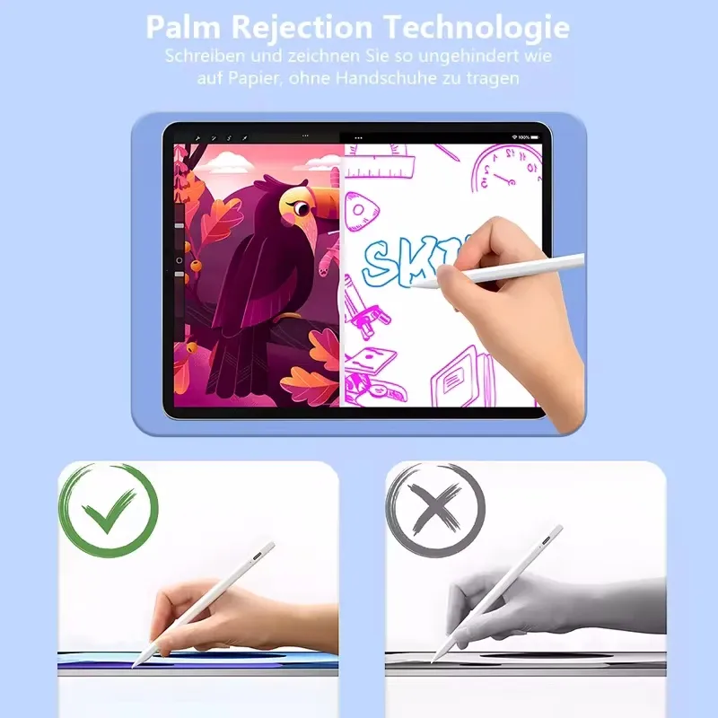 Universal Stylus Pen for All Tablets & Phones - Precise Touch Screen Drawing, Writing, Magnetic Cap, Lightweight Design for iPad, Samsung, Huawei, Xiaomi thumbnail 5