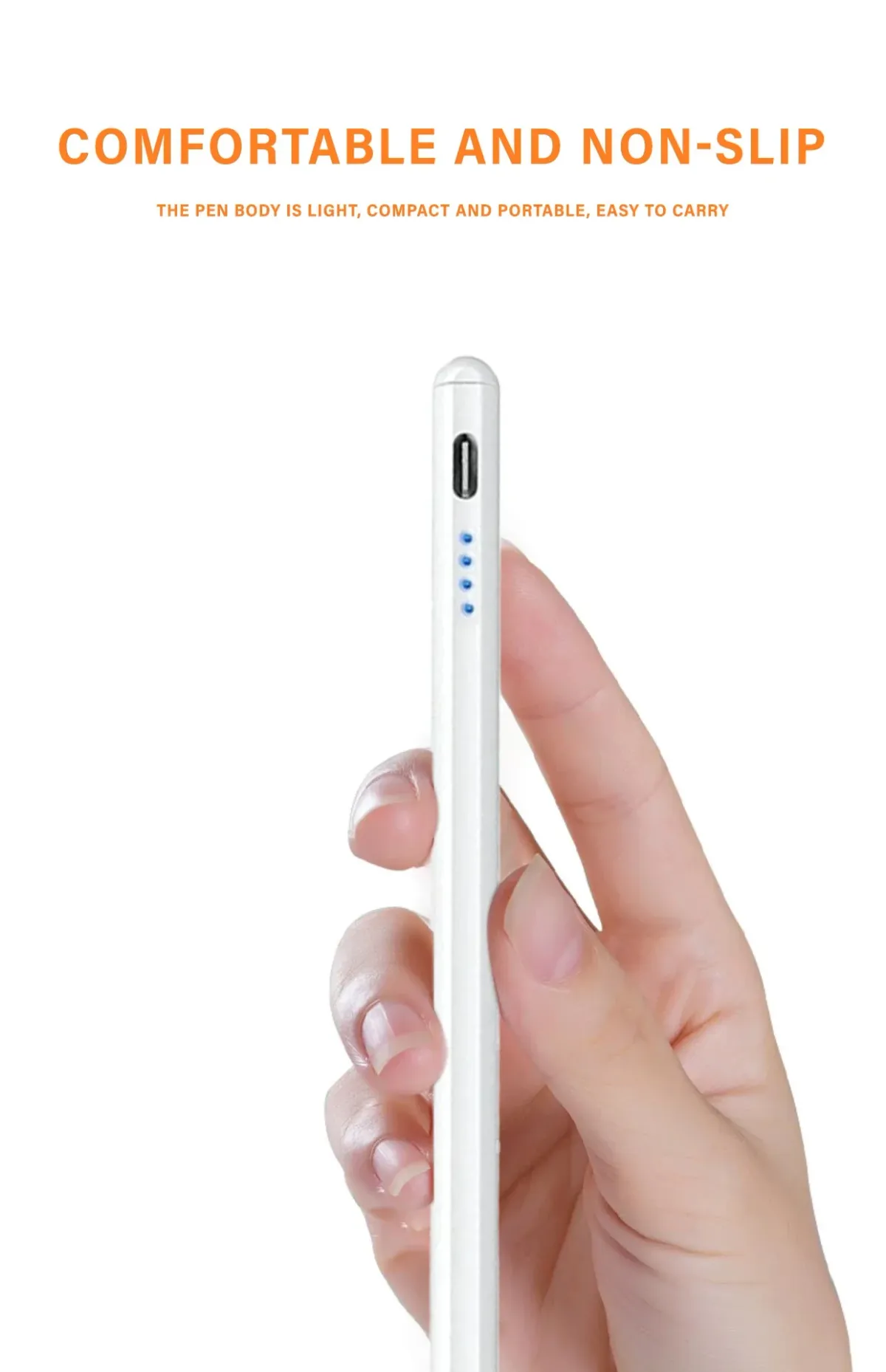 Universal Stylus Pen for All Tablets & Phones - Precise Touch Screen Drawing, Writing, Magnetic Cap, Lightweight Design for iPad, Samsung, Huawei, Xiaomi showcase 2