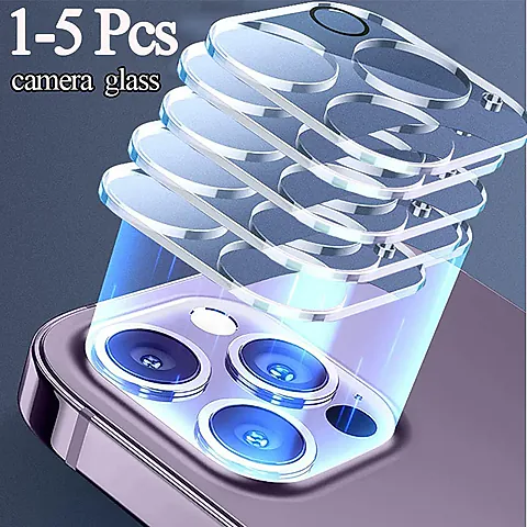 iPhone 15 Pro Max Camera Lens Protector Glass - HD Clear Anti-Scratch Protective Film for iPhone 11 12 13 14 15 Pro Max Models