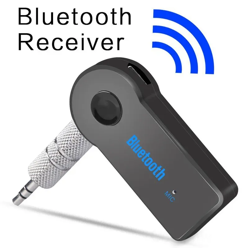 2-in-1 Bluetooth 5.0 Car Audio Receiver & Transmitter Adapter with 3.5mm AUX Jack for Wireless Music Streaming & Hands-Free Calls thumbnail 1