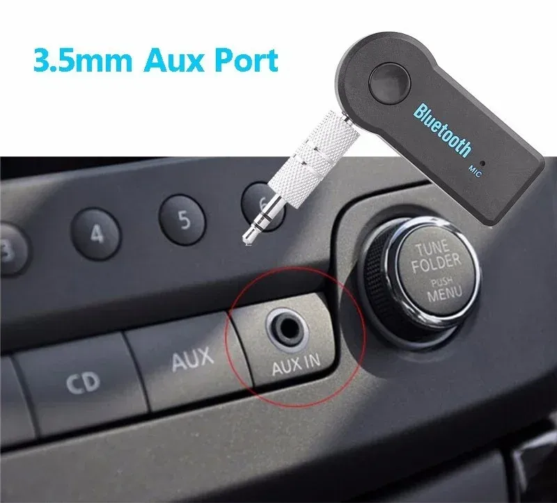 2-in-1 Bluetooth 5.0 Car Audio Receiver & Transmitter Adapter with 3.5mm AUX Jack for Wireless Music Streaming & Hands-Free Calls showcase 10