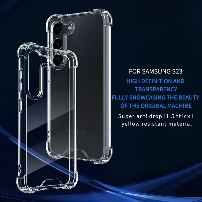Hybrid Shockproof Clear Hard Case for Samsung Galaxy S26 S25 FE S24 S23 S21 S22 Plus Ultra & A57 A37 A56 A36 A54 Models showcase 7