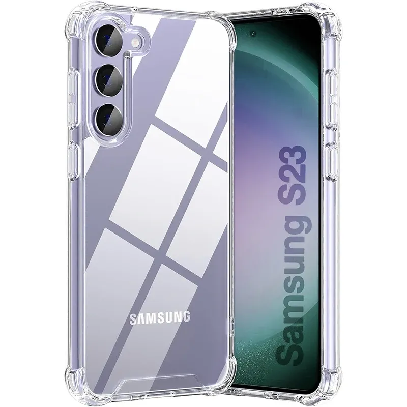 Hybrid Shockproof Clear Hard Case for Samsung Galaxy S26 S25 FE S24 S23 S21 S22 Plus Ultra & A57 A37 A56 A36 A54 Models showcase 8