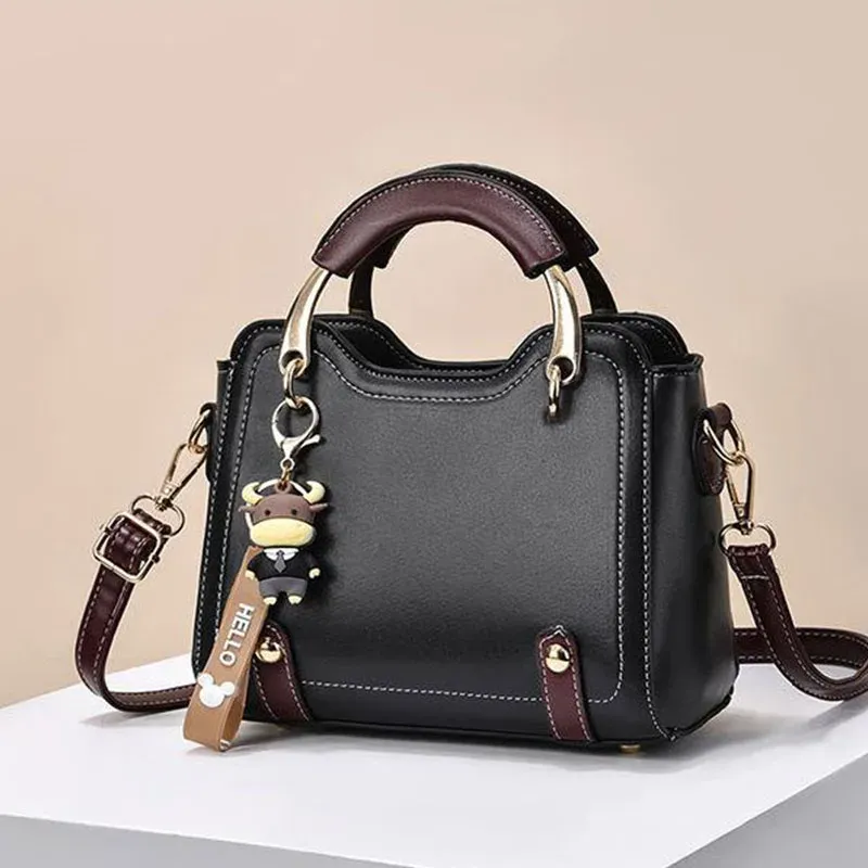 2024 Luxury Designer Women's Shoulder Handbag, Premium Leather Monogram Printed Crossbody Bag, Stylish Single Shoulder Bag for Fashionable Ladies thumbnail 2