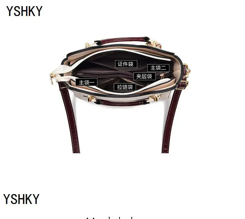 2024 Luxury Designer Women's Shoulder Handbag, Premium Leather Monogram Printed Crossbody Bag, Stylish Single Shoulder Bag for Fashionable Ladies showcase 4