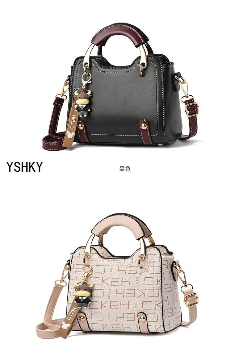 2024 Luxury Designer Women's Shoulder Handbag, Premium Leather Monogram Printed Crossbody Bag, Stylish Single Shoulder Bag for Fashionable Ladies showcase 8