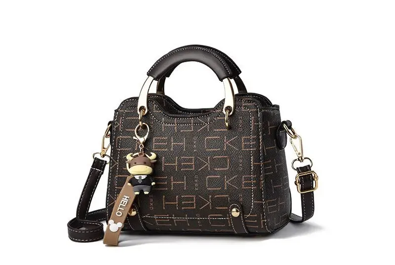 2024 Luxury Designer Women's Shoulder Handbag, Premium Leather Monogram Printed Crossbody Bag, Stylish Single Shoulder Bag for Fashionable Ladies showcase 10
