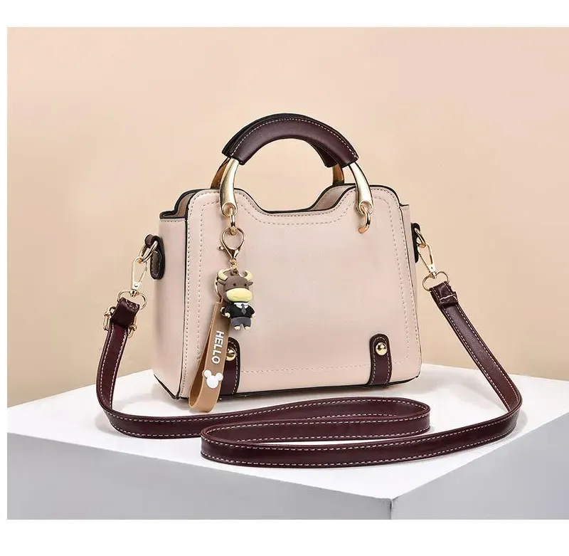 2024 Luxury Designer Women's Shoulder Handbag, Premium Leather Monogram Printed Crossbody Bag, Stylish Single Shoulder Bag for Fashionable Ladies showcase 19