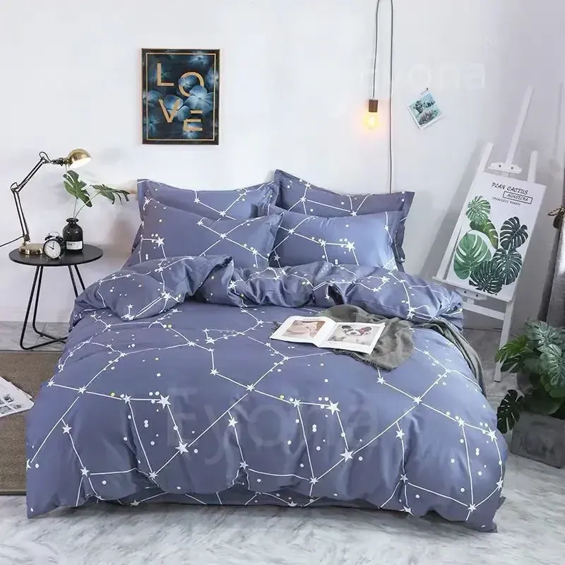 Queen Size Cotton Wadding Duvet Cover for Men & Women - Lightweight Fashionable Bedding Bag for King Size Beds showcase 6