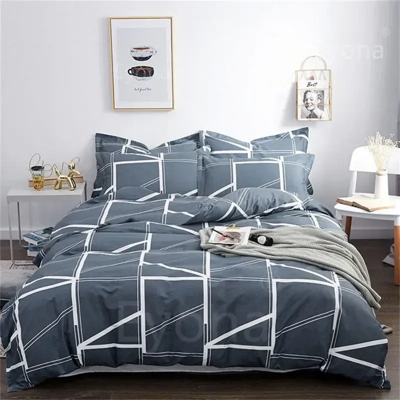 Queen Size Cotton Wadding Duvet Cover for Men & Women - Lightweight Fashionable Bedding Bag for King Size Beds showcase 10