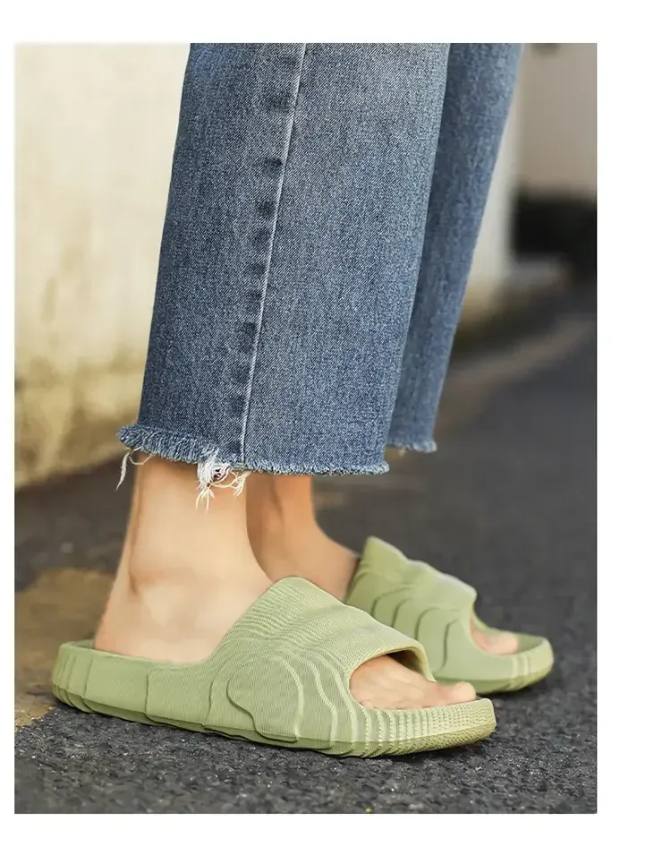 Men's Women's Luxury Ultralight Slides Sandals - Solid Beach Slippers, Summer Non-Slip Soft Outdoor Shoes showcase 7