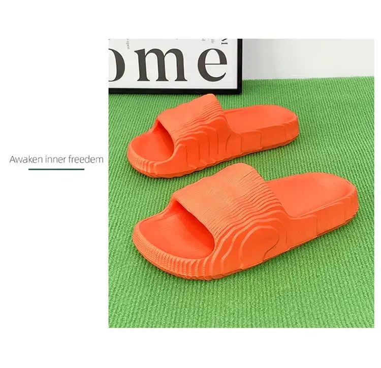 Men's Women's Luxury Ultralight Slides Sandals - Solid Beach Slippers, Summer Non-Slip Soft Outdoor Shoes showcase 20