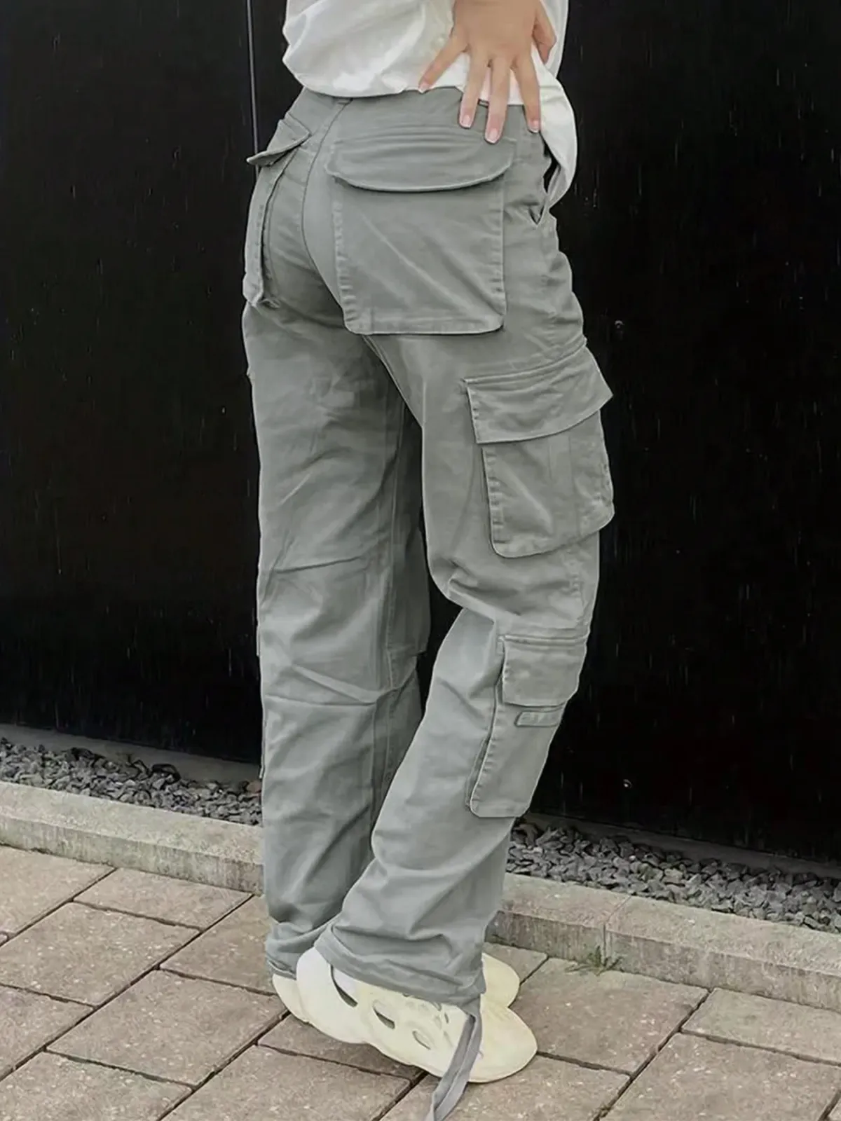 Women's Tactical Cargo Pants - Durable Straight Leg Workwear Trousers for Outdoor Adventures, Hiking, and Casual Streetwear - Spring/Summer Style showcase 19