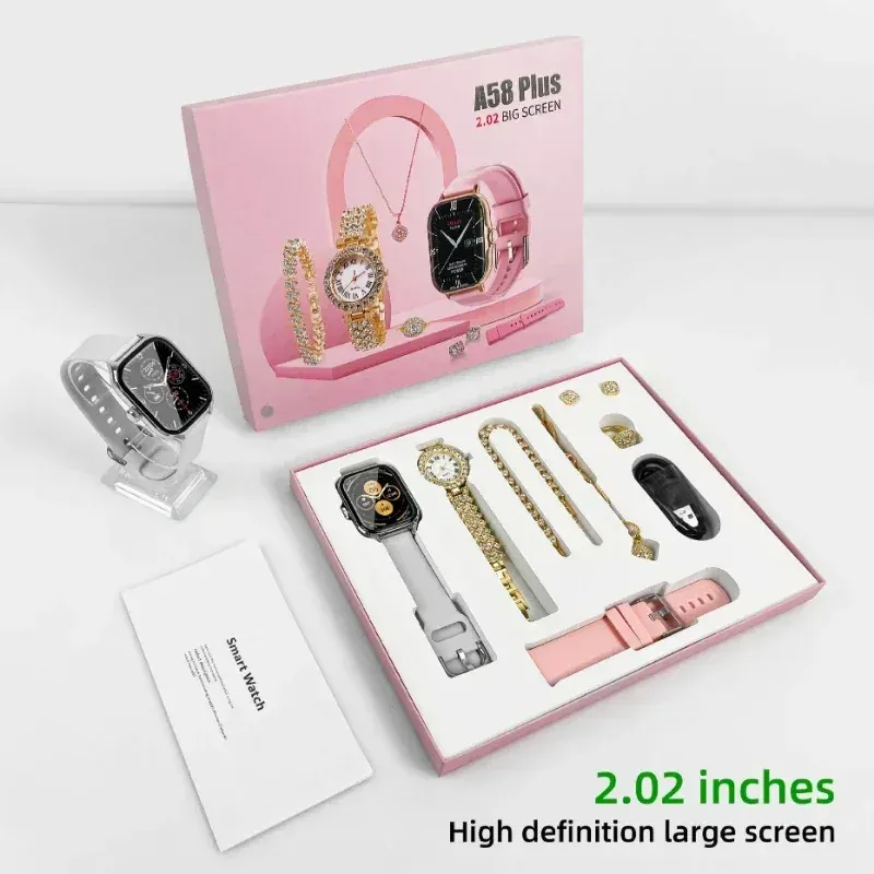 2025 Fashion Lady Smartwatch with AI Voice Assistant, Music Control, Fitness Tracker, GPS, NFC, IP67 Waterproof, 5-10 Day Battery Life - Ideal for Outdoor Sports & Daily Use - Image 1