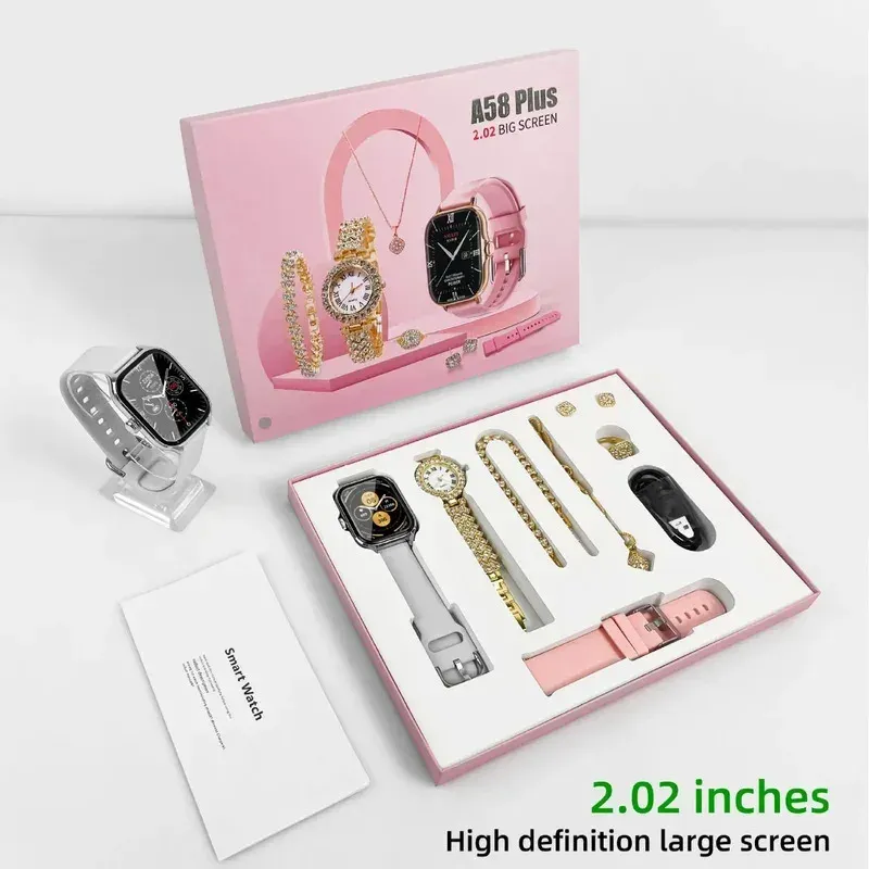 2025 Fashion Lady Smartwatch with AI Voice Assistant, Music Control, Fitness Tracker, GPS, NFC, IP67 Waterproof, 5-10 Day Battery Life - Ideal for Outdoor Sports & Daily Use - Image 5