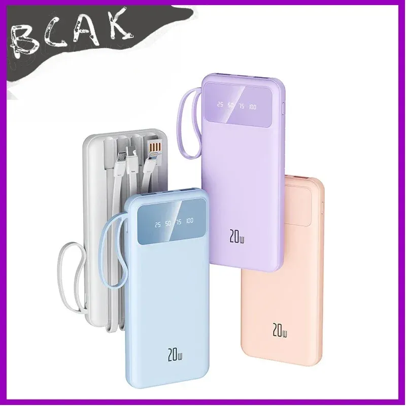 BCAK 20000mAh Power Bank - Large Capacity Fast Charging Portable Mobile Power Supply with PD Charging, Compact Design for Travel & Daily Use - Image 1