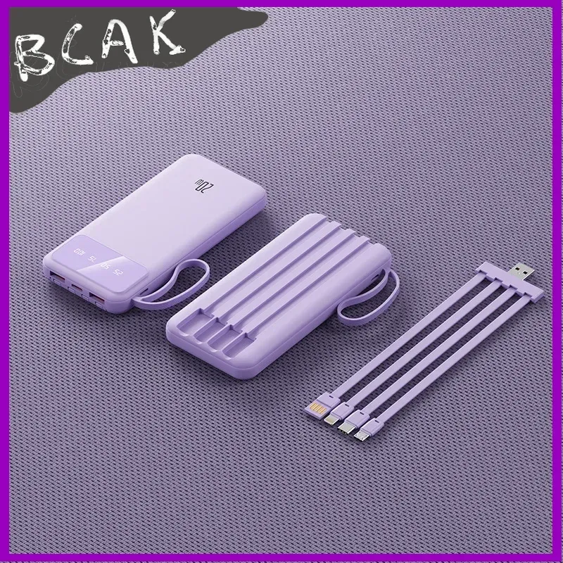BCAK 20000mAh Power Bank - Large Capacity Fast Charging Portable Mobile Power Supply with PD Charging, Compact Design for Travel & Daily Use - Image 2