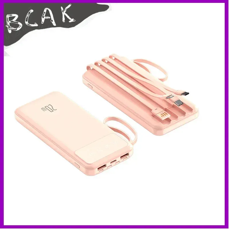 BCAK 20000mAh Power Bank - Large Capacity Fast Charging Portable Mobile Power Supply with PD Charging, Compact Design for Travel & Daily Use - Image 6