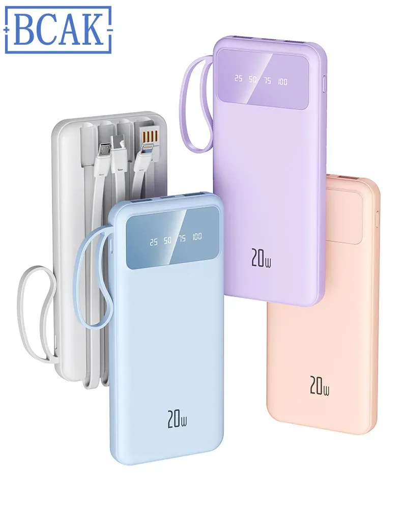 BCAK 20000mAh Power Bank - Large Capacity Fast Charging Portable Mobile Power Supply with PD Charging, Compact Design for Travel & Daily Use showcase 12