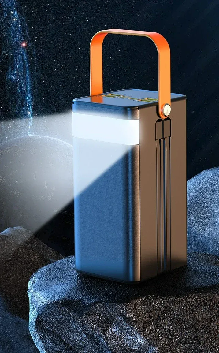 160000mAh Portable Power Bank 22.5W Fast Charger with USB-C Cable, External Spare Battery for iPhone, Samsung, Xiaomi - High Capacity Mobile Charger showcase 12