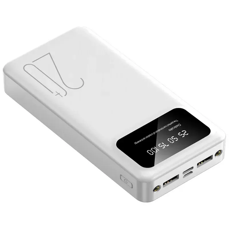 BCAK 20000mAh Power Bank with Built-in Cable, Mini Portable Fast Charging Mobile Phone Charger, Ideal Gift for Tech Enthusiasts in Ghana thumbnail 5