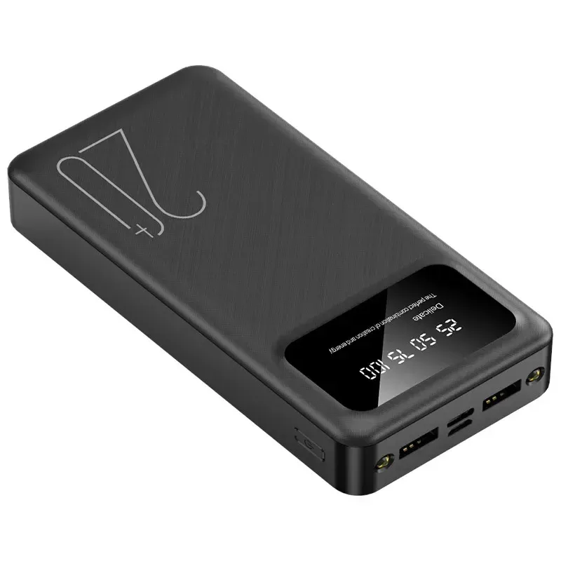BCAK 20000mAh Power Bank with Built-in Cable, Mini Portable Fast Charging Mobile Phone Charger, Ideal Gift for Tech Enthusiasts in Ghana thumbnail 6