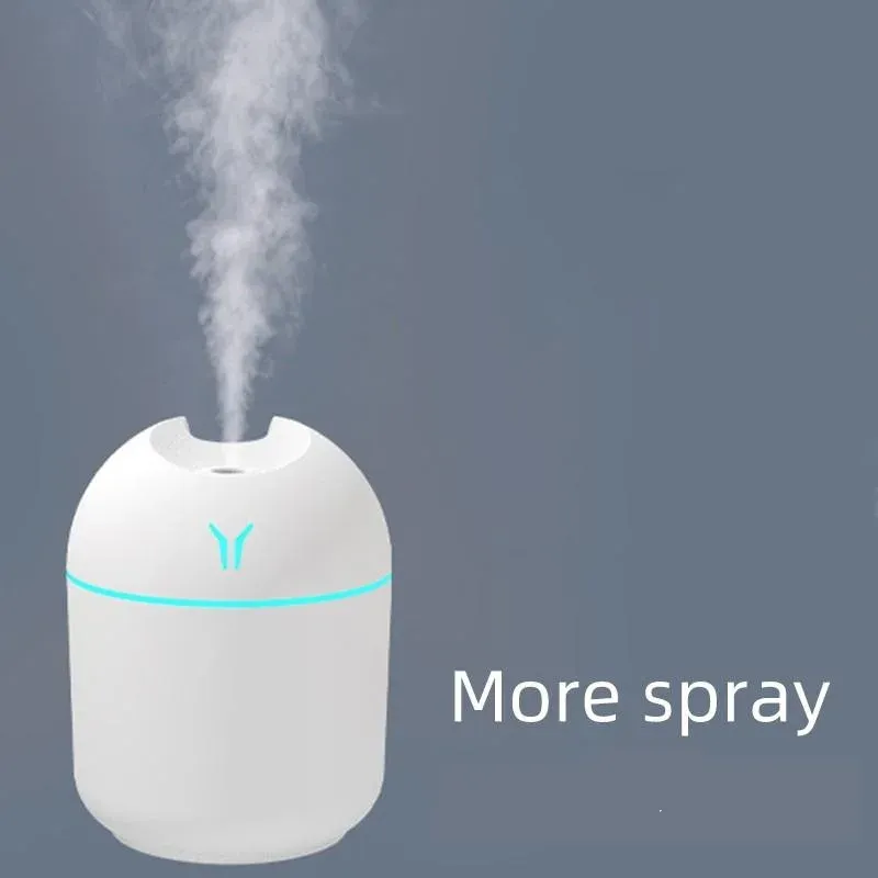 250ML USB Mini Air Humidifier Aroma Essential Oil Diffuser with LED Lamp - Quiet, Portable Mist Maker for Home, Car, Office showcase 4