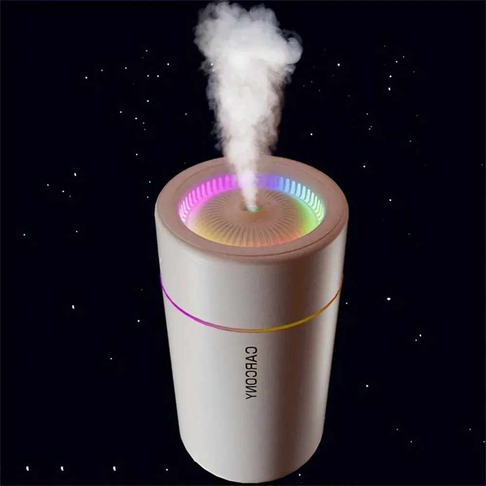 1pc Car Humidifier & Aromatherapy Diffuser with Colorful LED Lights - Silent Ultrasonic Air Purifier for Bedroom, Office, and Car showcase 4