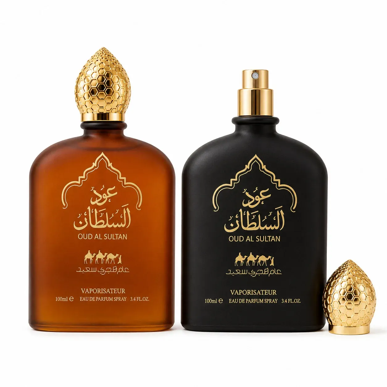 Premium Sweet Honey Oud Arabic Perfume for Men & Women, 100ml Eau de Parfum Spray with Gold Beehive Cap, Long-Lasting Amber & Woody Scent, Luxury Gift thumbnail 6