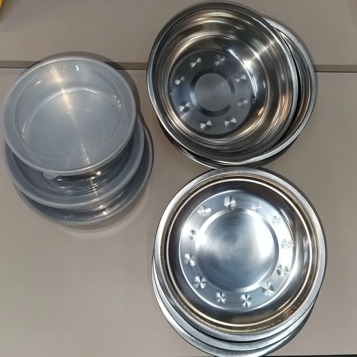 100Pcs Stainless Steel 201 Cookware Set with Induction Pot and Wide Edge Pan for Home Kitchen Cooking showcase 5