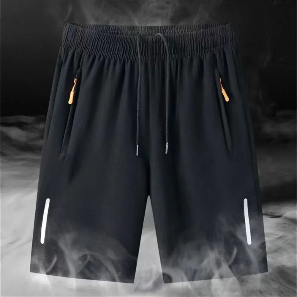Men's Ultra-Thin Ice Silk Casual Shorts - Quick Dry Loose Fit Joggers for Beach, Gym, Sports, Summer Wear - Image 2