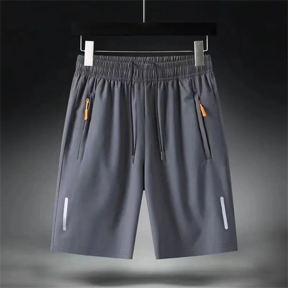 Men's Ultra-Thin Ice Silk Casual Shorts - Quick Dry Loose Fit Joggers for Beach, Gym, Sports, Summer Wear - Image 5
