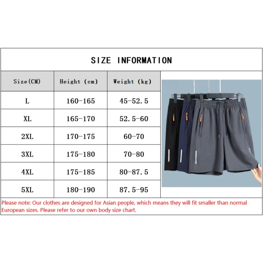 Men's Ultra-Thin Ice Silk Casual Shorts - Quick Dry Loose Fit Joggers for Beach, Gym, Sports, Summer Wear showcase 2